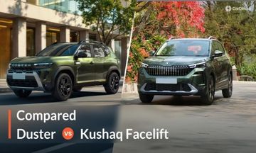Renault Duster vs Skoda Kushaq Facelift: Which Compact SUV Should You Go For?