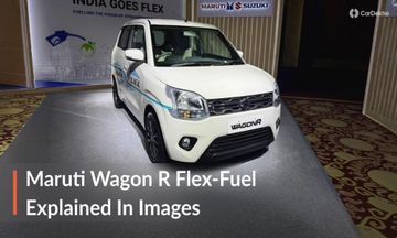 Maruti Wagon R Flex-Fuel: Here’s A Detailed Look In Images