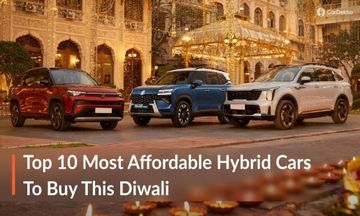 Top 10 Most Affordable Strong Hybrid Cars In India To Buy This Diwali