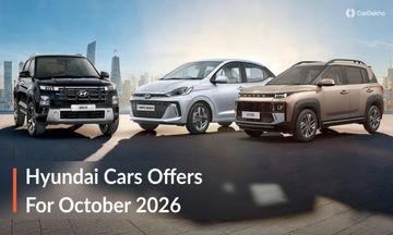 Here Are The Special Offers For Hyundai Cars In October 2026! Benefits Up to Rs 1 Lakh!