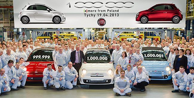 One Millionth Fiat 500 Rolled Out