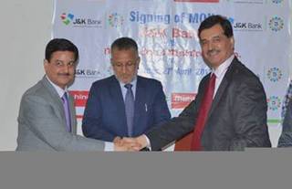Mahindra & Mahindra enters into preferred financier agreement with J&K Bank for Car Loans and Commercial Vehicle Finance Mahindra & Mahindra enters into preferred financier agreement with J&K Bank for Car Loans and Commercial Vehicle Finance