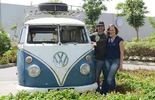 1966 Volkswagen Vanagon on World Road Trip, To Visit Volkswagen Chakan Plant too