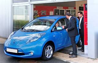 Nissan Leaf's 10,000th Unit Sold in Europe