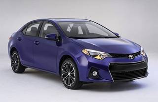 Toyota unveils 2014 Corolla sedan Toyota unveils 2014 Corolla sedan