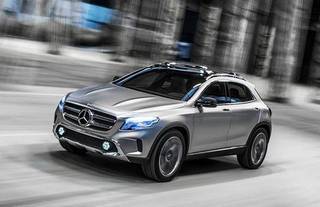 Mercedes-Benz GLA crossover to share interior with A-Class