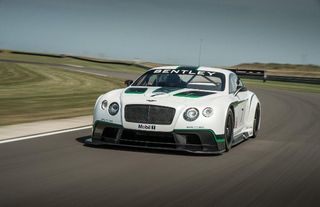 Bentley Continental GT3 Race Car debuts at Goodwood