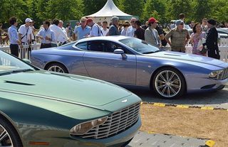 Aston Martin Centenary celebration in the UK