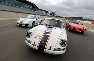 50th Anniversary Celebrations for Porsche 911 Continue at Silverstone Classic