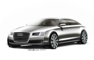 2014 Audi A8 design sketches revealed 2014 Audi A8 design sketches revealed
