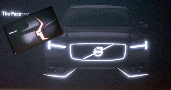 2015 Volvo XC90 SUV teased 2015 Volvo XC90 SUV teased