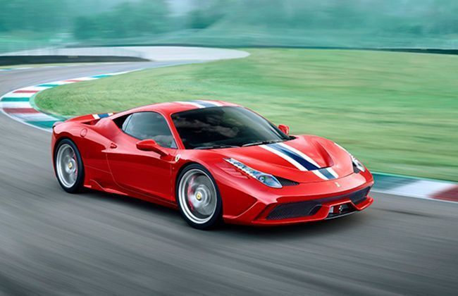 Ferrari unveils the 458 Speciale