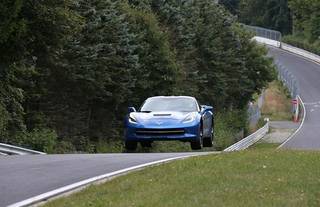 Corvette Stingray put through its pace at Nurburgring