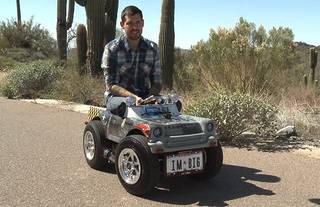 World's Smallest roadworthy car enters Guinness World Record - Video