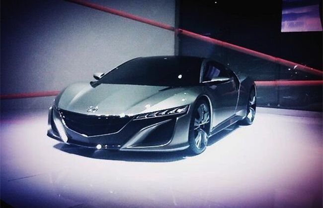 Honda NSX Concept unveiled at 2013 Indonesia Motor Show
