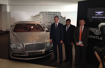 Bentley Launches New Flying Spur in India for Rs 3.10 crore