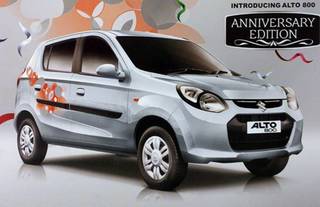 Maruti Suzuki India Launches Alto 800 Anniversary Edition