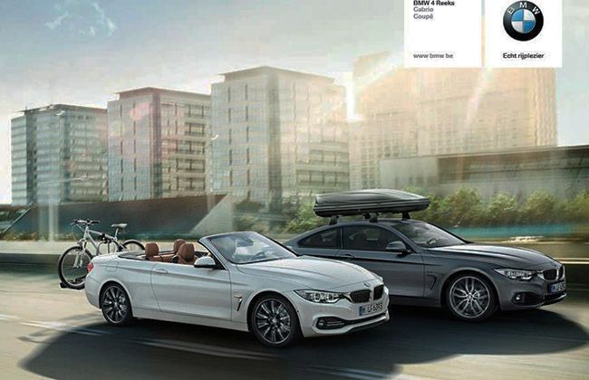 2014 BMW 4-Series Convertible official images out