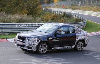 2014 BMW X4 Crossover Spied