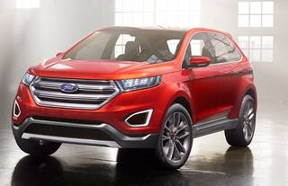 Ford Edge Concept revealed, production SUV to come in 2017