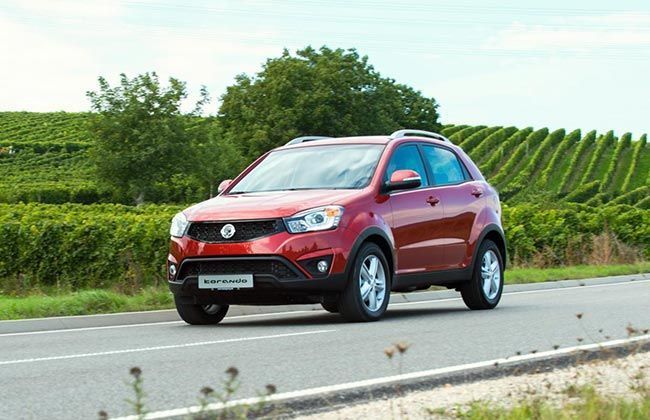 2014 Ssangyong Korando Launched in UK; India on Cards