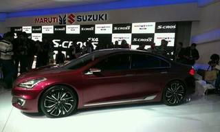 Maruti Suzuki displayed the Ciaz Concept