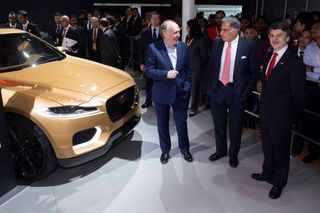 Jaguar C-X17 unveiled at Auto Expo'14