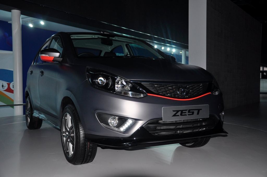 Tata showcased Bolt and Zest at the 2014 Indian Auto Expo