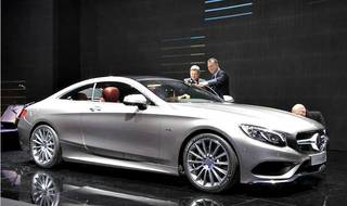 Mercedes unveils coupe version of 'World's Best Car'   S Class at Geneva