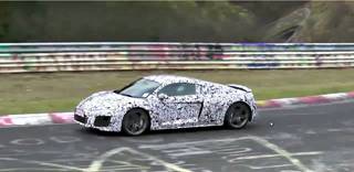 2015 Audi R8 Spied at Nurburgring, exhibits subtle changes 2015 Audi R8 Spied at Nurburgring, exhibits subtle changes