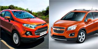 Chevrolet's compact SUV Trax; Ford EcoSport rival