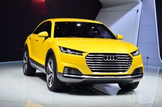 Audi TT offroad concept showcased at Beijing Auto Show Audi TT offroad concept showcased at Beijing Auto Show
