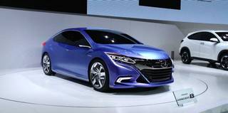 Honda Concept B Hybrid unveiled at Beijing Auto Show