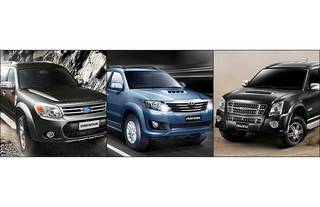 2014 Ford Endeavour vs 2014 Isuzu MU7 vs Toyota Fortuner: Brief comparison 2014 Ford Endeavour vs 2014 Isuzu MU7 vs Toyota Fortuner: Brief comparison