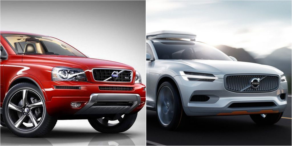 The nex-gen Volvo XC90 spied The nex-gen Volvo XC90 spied