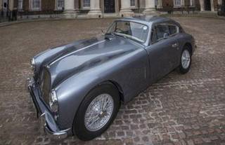 Real Bonds car unveiled at Ian Flemings old office Real Bonds car unveiled at Ian Flemings old office
