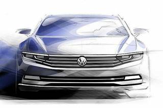 Volkswagen reveals 2015 Passat sketches