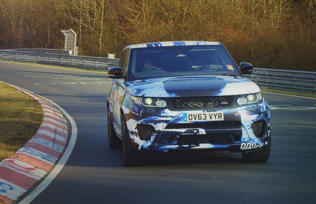 Range Rover Max Speed Range Rover Sport SVR to make a public debut at Goodwood Festival of ...