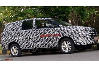 2016 Next-Gen Toyota Innova spied in India