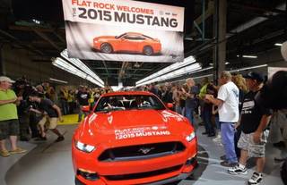 2015 Ford Mustang Enters Production; Embarks Global Delivers First Time in 50 Years!