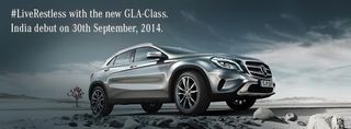 Mercedes-Benz GLA-Class launch to happen on September 30th Mercedes-Benz GLA-Class launch to happen on September 30th