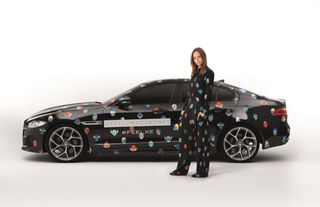 Jaguar XE Reaches Paris in Stella McCartney's Superhero Print! #FEELXE