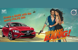 Volvo S60 featured in Hrithik-Katrina starrer Bang Bang