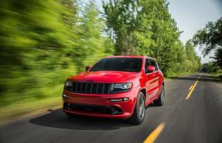 Paris Motor Show: Jeep Grand Cherokee SRT Red Vapor special edition revealed