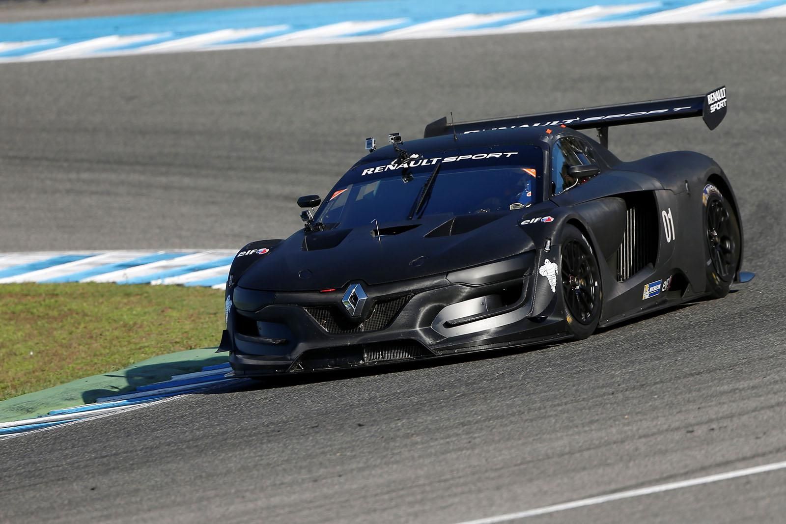 Renault Sport R.S. 01 hits the track for the first time
