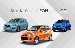 Alto K10 vs EON vs GO