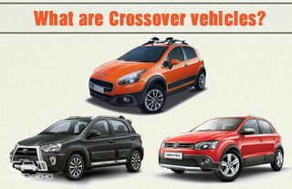 What are crossover vehicles?