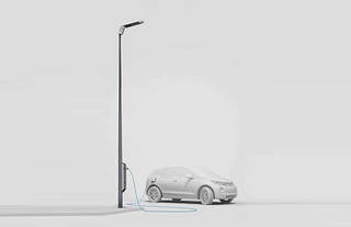 BMW Introduces Light and Charge - a Street Light that also Charges Electric Vehicles.