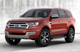 All New Ford Endeavour : Image Gallery