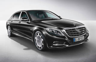 Mercedes-Maybach S600 glides in at LA Auto Show